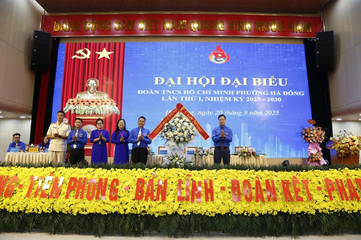 Đại hội đại biểu Đoàn TNCS Hồ Chí Minh phường Hà Đông lần thứ I, nhiệm kỳ 2025 - 2030- Ảnh 12.