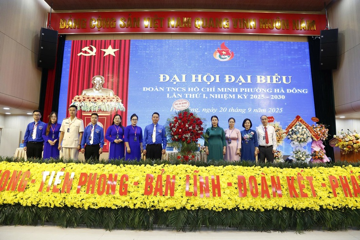 Đại hội đại biểu Đoàn TNCS Hồ Chí Minh phường Hà Đông lần thứ I, nhiệm kỳ 2025 - 2030- Ảnh 13.