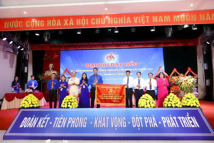 125 đại biểu dự Đại hội đại biểu Đoàn TNCS Hồ Chí Minh xã Thiên Lộc lần thứ I, nhiệm kỳ 2025 - 2030- Ảnh 6.