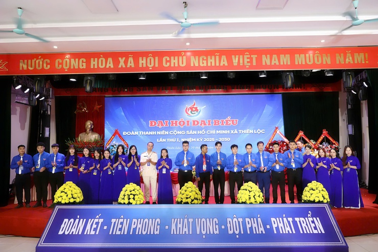 125 đại biểu dự Đại hội đại biểu Đoàn TNCS Hồ Chí Minh xã Thiên Lộc lần thứ I, nhiệm kỳ 2025 - 2030- Ảnh 9.