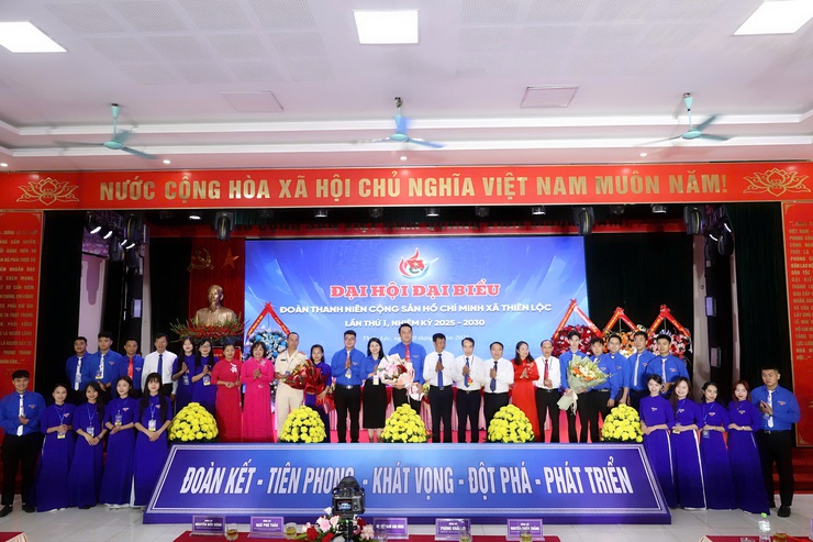 125 đại biểu dự Đại hội đại biểu Đoàn TNCS Hồ Chí Minh xã Thiên Lộc lần thứ I, nhiệm kỳ 2025 - 2030- Ảnh 8.