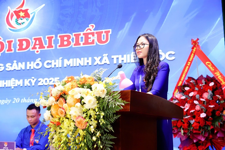 125 đại biểu dự Đại hội đại biểu Đoàn TNCS Hồ Chí Minh xã Thiên Lộc lần thứ I, nhiệm kỳ 2025 - 2030- Ảnh 11.