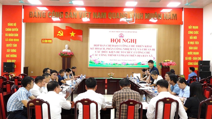 Xã Bình Minh kiên quyết xử lý vi phạm đất đai- Ảnh 6.