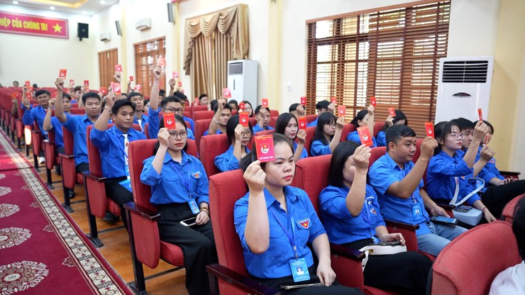 Đại hội Đại biểu Đoàn TNCS Hồ Chí Minh xã Dương Hoà lần thứ I nhiệm kỳ 2025-2030- Ảnh 11.