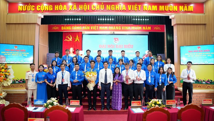 Đại hội Đại biểu Đoàn TNCS Hồ Chí Minh xã Dương Hoà lần thứ I nhiệm kỳ 2025-2030- Ảnh 13.