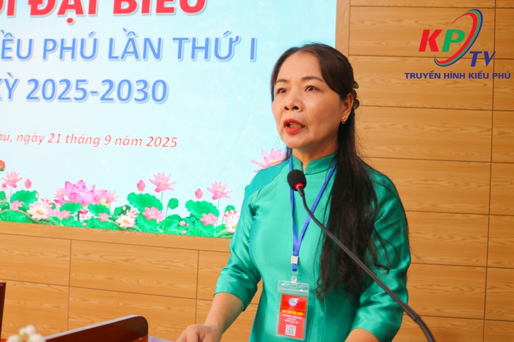 Hội LHPN xã Kiều Phú tổ chức thành công Đại hội đại biểu lần thứ I, nhiệm kỳ 2025- 2030.- Ảnh 4.