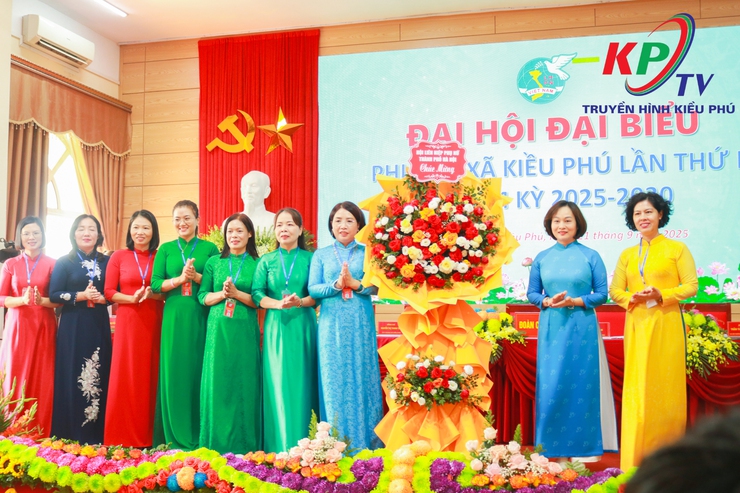 Hội LHPN xã Kiều Phú tổ chức thành công Đại hội đại biểu lần thứ I, nhiệm kỳ 2025- 2030.- Ảnh 2.