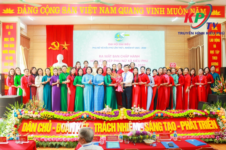 Hội LHPN xã Kiều Phú tổ chức thành công Đại hội đại biểu lần thứ I, nhiệm kỳ 2025- 2030.- Ảnh 6.