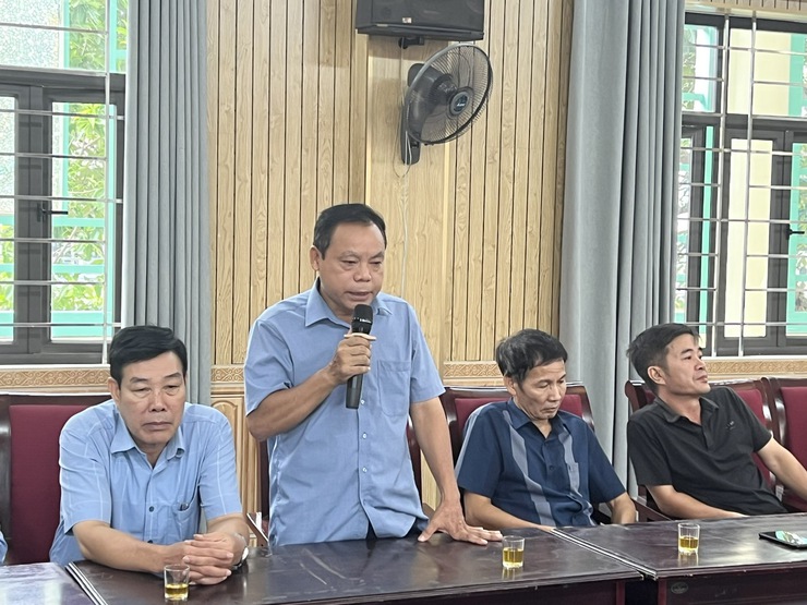UBND xã An Khánh làm việc với một số thôn trên địa bàn xã- Ảnh 6.