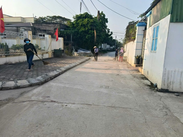 Hội Nông dân xã Tam Hưng ra quân vệ sinh môi trường chào mừng Đại hội MTTQ và các hội đoàn thể- Ảnh 7.