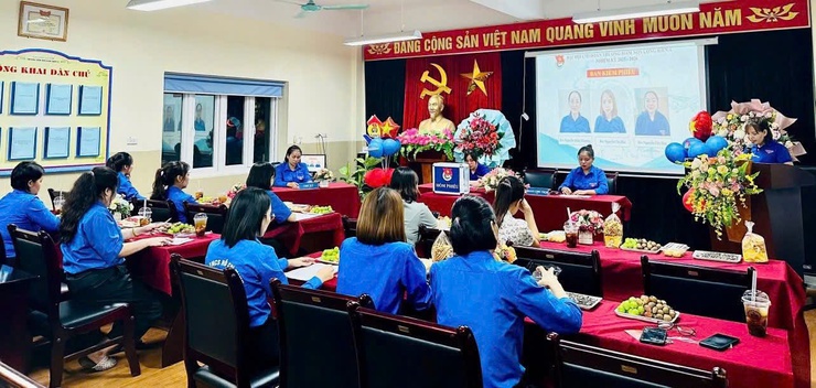 Đoàn TNCS Hồ Chí Minh phường Long Biên hoàn thành 100% đại hội các cơ sở đoàn, chi đoàn trực thuộc nhiệm kỳ mới- Ảnh 4.