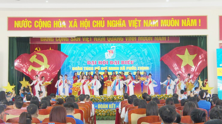Đại hội đại biểu Đoàn TNCS Hồ Chí Minh xã Phúc Thịnh: Khơi dậy khát vọng, phát huy bản lĩnh tuổi trẻ trong giai đoạn mới- Ảnh 1.
