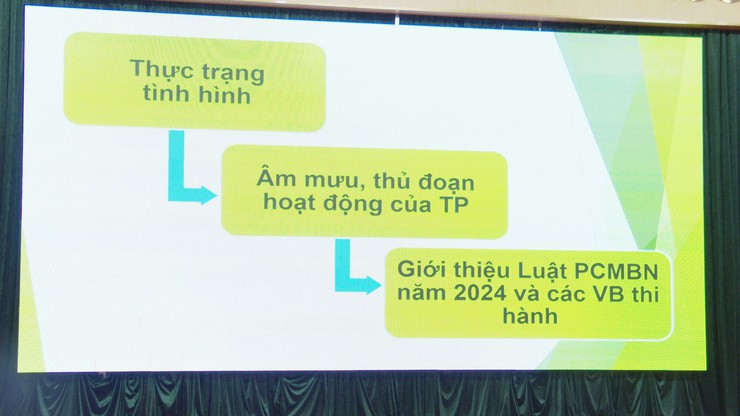 Hội nghị tập huấn, tuyên truyền phòng ngừa tội phạm mua bán người và hỗ trợ nạn nhân bị mua bán.- Ảnh 4.