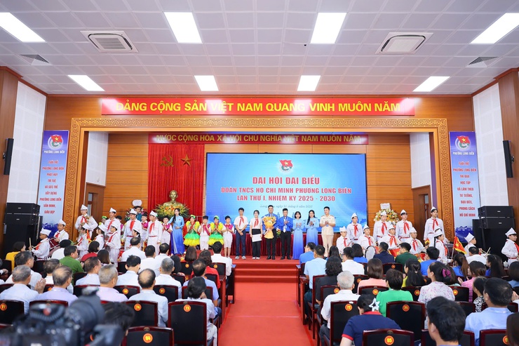 Phường Long Biên tổ chức thành công Đại hội đại biểu Đoàn thanh niên cộng sản Hồ Chí Minh lần thứ I, nhiệm kỳ 2025-2030- Ảnh 3.