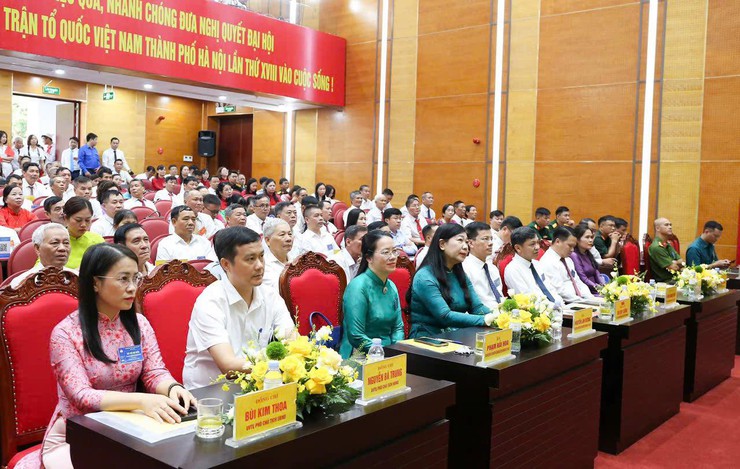 ĐẠI HỘI ĐẠI BIỂU MTTQ VIỆT NAM XÃ SÓC SƠN LẦN THỨ I, NHIỆM KỲ 2025-2030 THÀNH CÔNG TỐT ĐẸP- Ảnh 9.