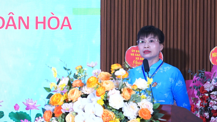 ĐẠI HỘI ĐẠI BIỂU PHỤ NỮ XÃ DÂN HÒA LẦN THỨ I, NHIỆM KỲ 2025 – 2030: Phát huy truyền thống anh hùng, phụ nữ Dân Hòa khát vọng vươn lên trong kỷ nguyên mới- Ảnh 11.