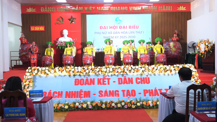 ĐẠI HỘI ĐẠI BIỂU PHỤ NỮ XÃ DÂN HÒA LẦN THỨ I, NHIỆM KỲ 2025 – 2030: Phát huy truyền thống anh hùng, phụ nữ Dân Hòa khát vọng vươn lên trong kỷ nguyên mới- Ảnh 16.