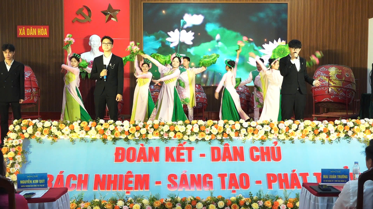 ĐẠI HỘI ĐẠI BIỂU PHỤ NỮ XÃ DÂN HÒA LẦN THỨ I, NHIỆM KỲ 2025 – 2030: Phát huy truyền thống anh hùng, phụ nữ Dân Hòa khát vọng vươn lên trong kỷ nguyên mới- Ảnh 17.