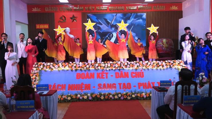 ĐẠI HỘI ĐẠI BIỂU PHỤ NỮ XÃ DÂN HÒA LẦN THỨ I, NHIỆM KỲ 2025 – 2030: Phát huy truyền thống anh hùng, phụ nữ Dân Hòa khát vọng vươn lên trong kỷ nguyên mới- Ảnh 18.
