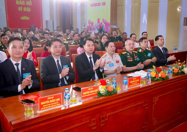 Hội Cựu chiến binh (CCB) phường Hoàng Mai tổ chức Đại hội Đại biểu Hội CCB Phường lần thứ VIII, Nhiệm kỳ 2025-2030.- Ảnh 2.