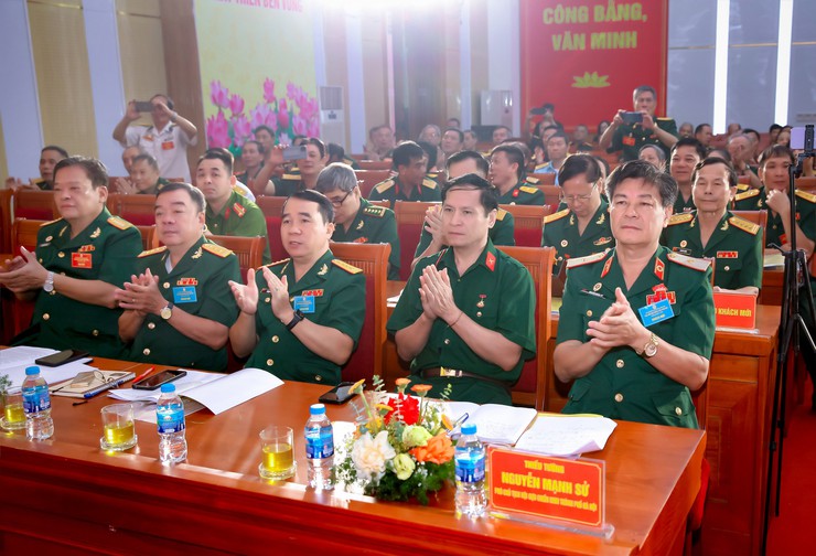 Hội Cựu chiến binh (CCB) phường Hoàng Mai tổ chức Đại hội Đại biểu Hội CCB Phường lần thứ VIII, Nhiệm kỳ 2025-2030.- Ảnh 1.