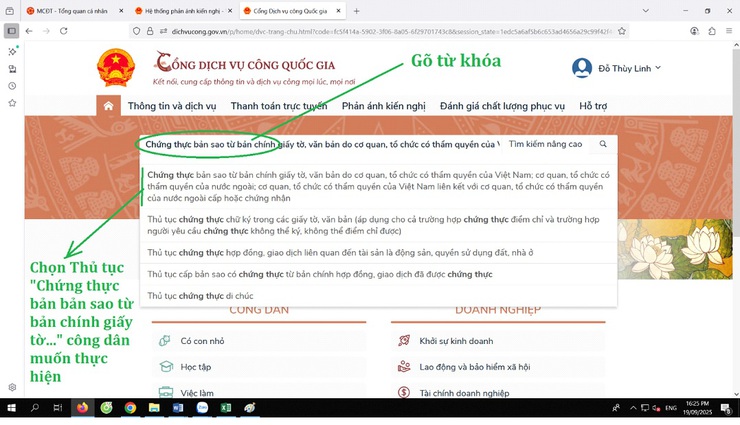 Thủ tục Chứng thực bản sao điện tử từ bản chính giấy tờ, tài liệu- Ảnh 5.