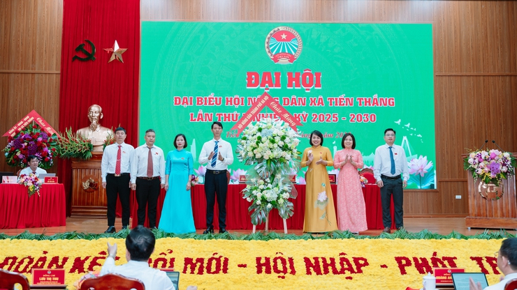 Đại hội đại biểu Hội Nông dân xã Tiến Thắng nhiệm kỳ 2025-2030: Phát huy vai trò chủ thể trong nông nghiệp xanh và nông thôn số- Ảnh 1.