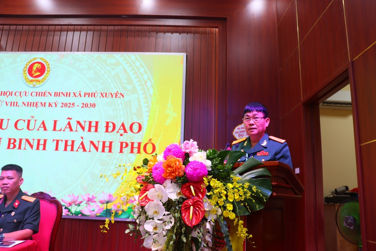 Đại hội đại biểu Hội CCB xã Phú Xuyên lần thứ VIII: Phát huy bản chất “Bộ đội Cụ Hồ”, xây dựng Hội vững mạnh toàn diện- Ảnh 8.
