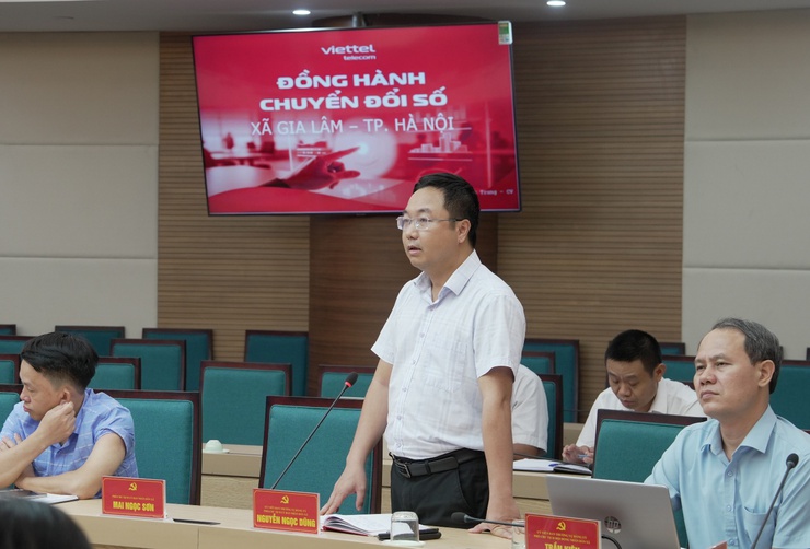 UBND xã Gia Lâm tổ chức hội nghị chuyên đề về các giải pháp thúc đẩy chuyển đổi số trên địa bàn- Ảnh 3.
