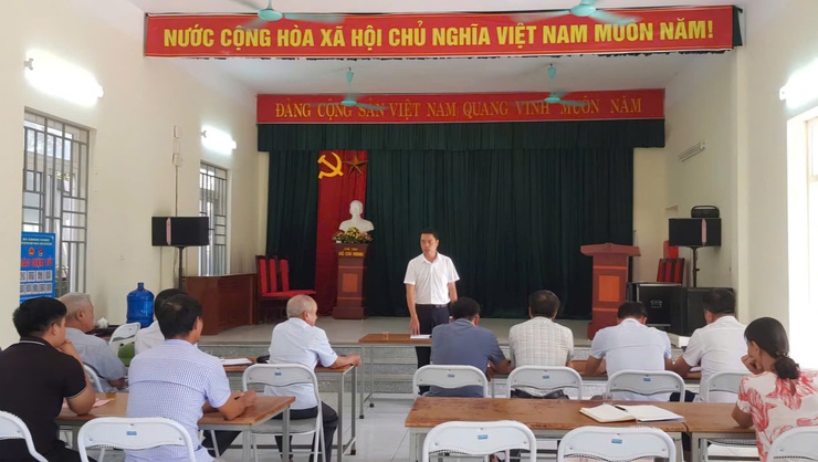 CHỦ TỊCH UBND XÃ NỘI BÀI HỒ VIỆT HÙNG LÀM VIỆC VỚI THÔN YÊN NINH VÀ THÔN NAM CƯƠNG- Ảnh 3.