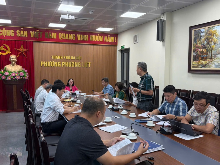 Họp Tổ Biên soạn chương trình, đề án công tác của Đảng bộ phường- Ảnh 2.