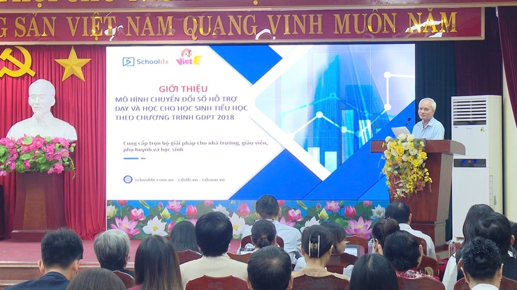 Xã Thường Tín đẩy mạnh ứng dụng chuyển đổi số trong Giáo dục - Ảnh 1.