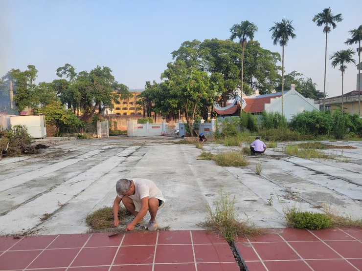 Hội Cựu chiến binh xã Tam Hưng ra quân vệ sinh môi trường: Hành động thiết thực chào mừng Đại hội MTTQ và Đại hội Cựu chiến binh nhiệm kỳ 2025 – 2030- Ảnh 1.