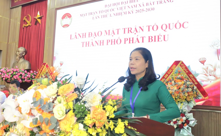 Đại hội đại biểu Ủy ban MTTQ Việt Nam xã Bát Tràng lần thứ I, nhiệm kỳ 2025-2030: Phát huy vai trò nòng cốt trong xây dựng khối đại đoàn kết toàn dân tộc- Ảnh 7.