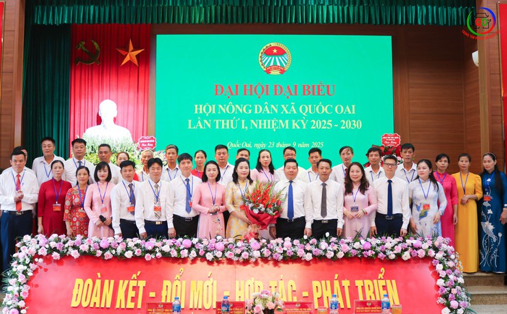 Hội Nông dân xã Quốc Oai “ Đoàn kết – Đổi mới – Hợp tác – Phát triển vì quê hương giàu đẹp, văn minh, hiện đại”- Ảnh 6.