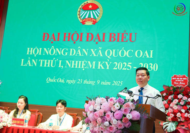 Hội Nông dân xã Quốc Oai “ Đoàn kết – Đổi mới – Hợp tác – Phát triển vì quê hương giàu đẹp, văn minh, hiện đại”- Ảnh 10.