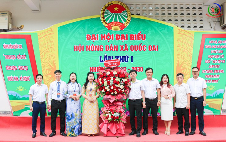 Hội Nông dân xã Quốc Oai “ Đoàn kết – Đổi mới – Hợp tác – Phát triển vì quê hương giàu đẹp, văn minh, hiện đại”- Ảnh 11.