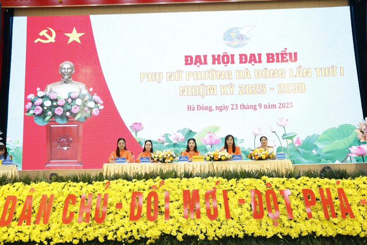 Đại hội đại biểu phụ nữ Phường Hà Đông lần thứ I, nhiệm kỳ 2025- 2030- Ảnh 2.