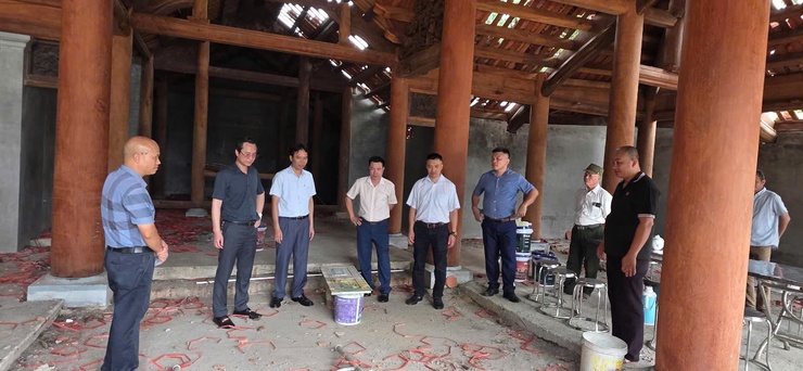 Chủ tịch UBND xã Thuận An kiểm tra tiến độ dự án trên địa bàn xã- Ảnh 2.
