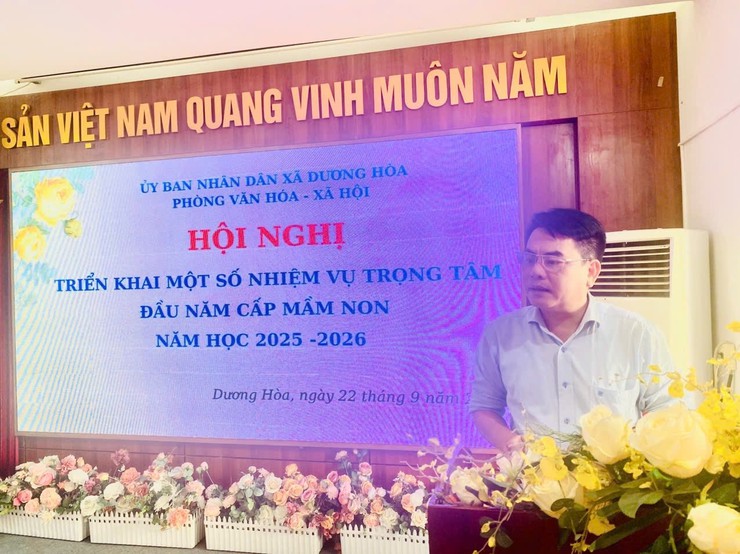 Triển khai nhiệm vụ năm học 2025-2026 cấp học Mầm non- Ảnh 3.