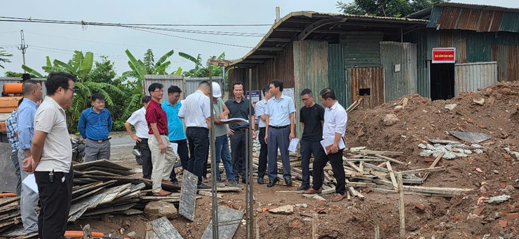 Chủ tịch UBND xã Thuận An kiểm tra tiến độ dự án trên địa bàn xã- Ảnh 4.