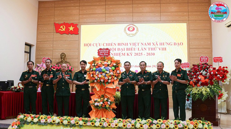 ĐẠI HỘI ĐẠI BIỂU HỘI CỰU CHIẾN BINH XÃ HƯNG ĐẠO LẦN THỨ VIII, NHIỆM KỲ 2025 – 2030- Ảnh 2.