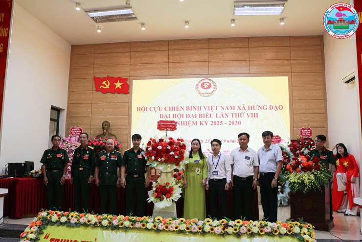 ĐẠI HỘI ĐẠI BIỂU HỘI CỰU CHIẾN BINH XÃ HƯNG ĐẠO LẦN THỨ VIII, NHIỆM KỲ 2025 – 2030- Ảnh 4.