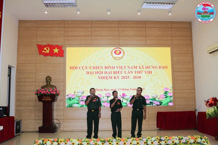ĐẠI HỘI ĐẠI BIỂU HỘI CỰU CHIẾN BINH XÃ HƯNG ĐẠO LẦN THỨ VIII, NHIỆM KỲ 2025 – 2030- Ảnh 8.
