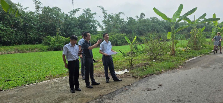 Chủ tịch UBND xã Thuận An kiểm tra tiến độ dự án trên địa bàn xã- Ảnh 6.