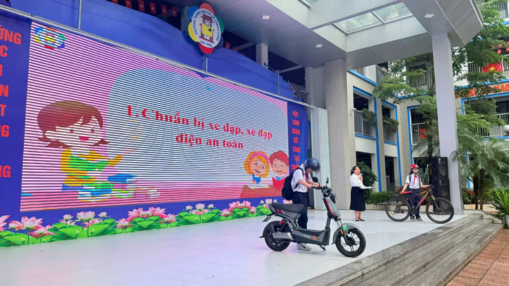 Trường THCS Thành Công góp phần lan tỏa văn hóa giao thông- Ảnh 7.