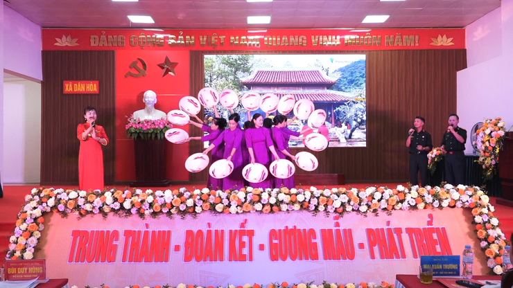 ĐẠI HỘI ĐẠI BIỂU HỘI CỰU CHIẾN BINH XÃ DÂN HOÀ LẦN THỨ VIII, NHIỆM KỲ 2025-2030: Phát huy bản chất “Bộ đội Cụ Hồ”, xây dựng tổ chức Hội vững mạnh toàn diện.- Ảnh 1.