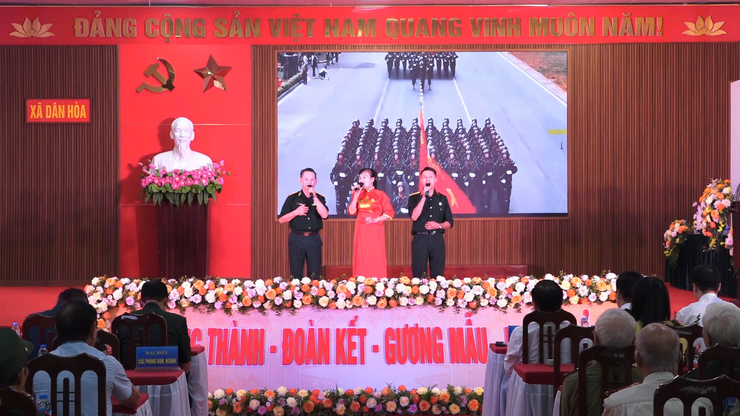 ĐẠI HỘI ĐẠI BIỂU HỘI CỰU CHIẾN BINH XÃ DÂN HOÀ LẦN THỨ VIII, NHIỆM KỲ 2025-2030: Phát huy bản chất “Bộ đội Cụ Hồ”, xây dựng tổ chức Hội vững mạnh toàn diện.- Ảnh 2.