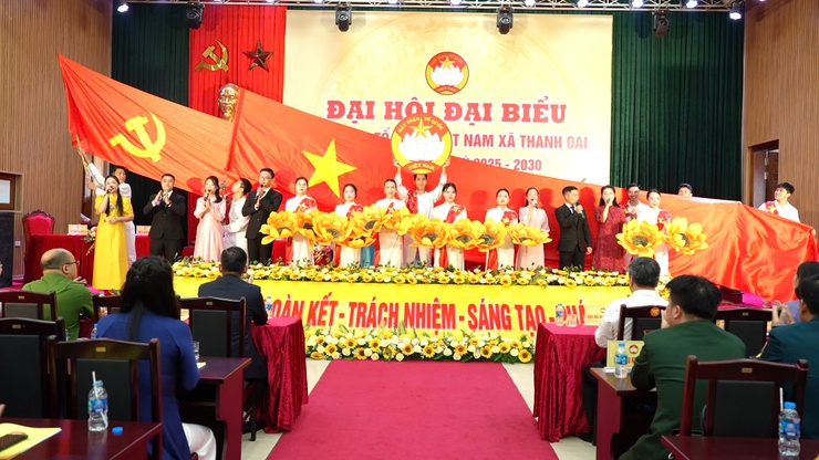Đại hội UBMTTQ Việt Nam xã Thanh Oai lần thứ I, nhiệm kỳ 2025 - 2030: Xây dựng khối đại đoàn kết toàn dân vững mạnh- Ảnh 2.