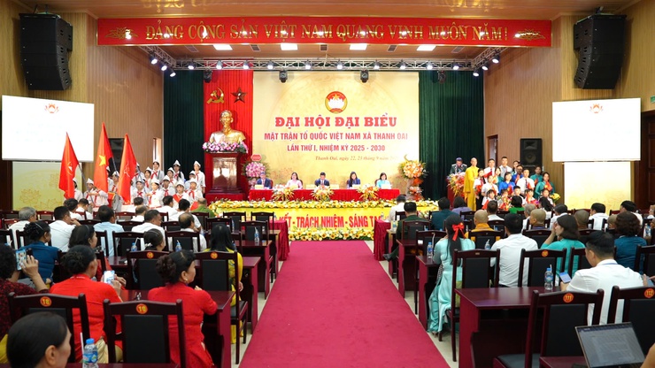 Đại hội UBMTTQ Việt Nam xã Thanh Oai lần thứ I, nhiệm kỳ 2025 - 2030: Xây dựng khối đại đoàn kết toàn dân vững mạnh- Ảnh 4.